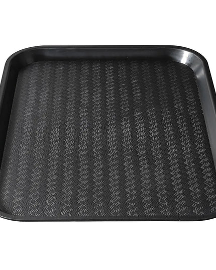 Khay Nhựa Thức Ăn Nhanh Winco FFT-1216K 40.6 cm x 30.5 cm Màu Đen