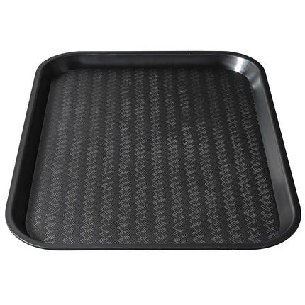 Khay Nhựa Thức Ăn Nhanh Winco FFT-1216K 40.6 cm x 30.5 cm Màu Đen