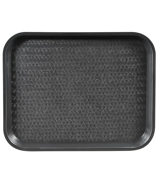 Khay Nhựa Thức Ăn Nhanh Winco FFT-1418K 45.7 cm x 35.6 cm Màu Đen