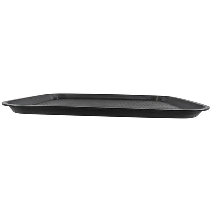 Khay Nhựa Thức Ăn Nhanh Winco FFT-1418K 45.7 cm x 35.6 cm Màu Đen