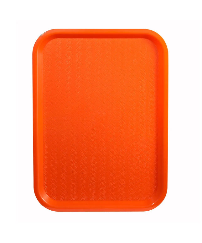 Khay Nhựa Thức Ăn Nhanh Winco FFT-1418O 45.7 cm x 35.6 cm Màu Cam
