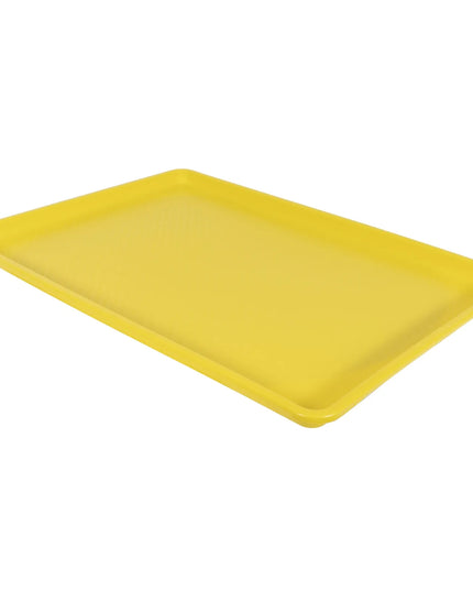 Khay Nhựa Thức Ăn Nhanh Winco FFT-1826YL 66 cm x 45.7 cm Màu Vàng