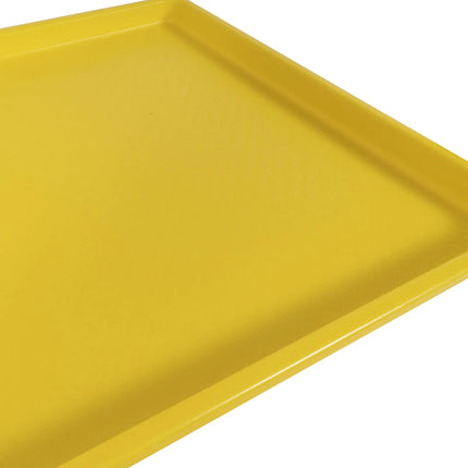 Khay Nhựa Thức Ăn Nhanh Winco FFT-1826YL 66 cm x 45.7 cm Màu Vàng
