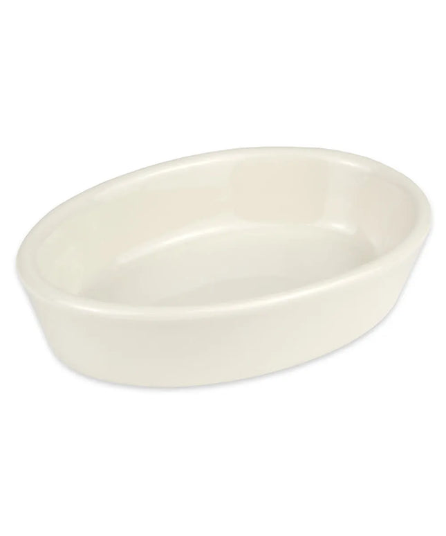 Khay Nướng Bầu Dục Hall China 5710AWHA 295 ml Sứ Trắng