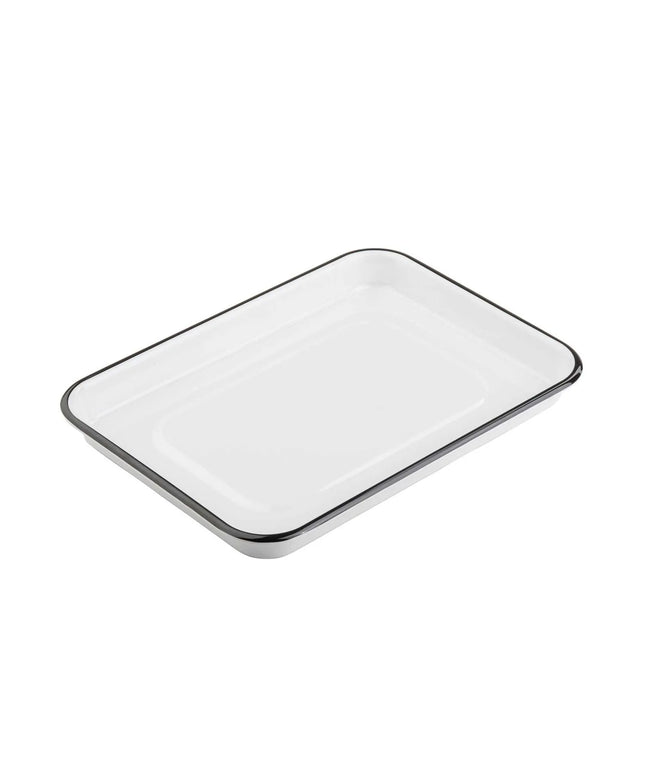 Khay Nướng Chữ Nhật Cỡ 1/4 Tablecraft 11669, Nhựa Melamine, Màu Trắng
