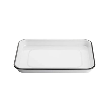 Khay Nướng Chữ Nhật Cỡ 1/4 Tablecraft 11669, Nhựa Melamine, Màu Trắng