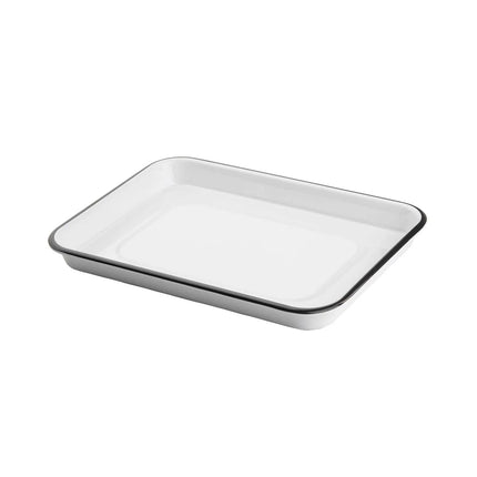 Khay Nướng Chữ Nhật Cỡ 1/4 Tablecraft 11669, Nhựa Melamine, Màu Trắng