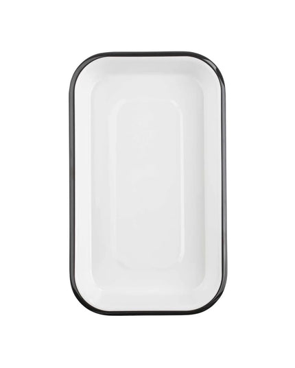 Khay Nướng Chữ Nhật Cỡ 1/8 Tablecraft 11671, Nhựa Melamine, Màu Trắng