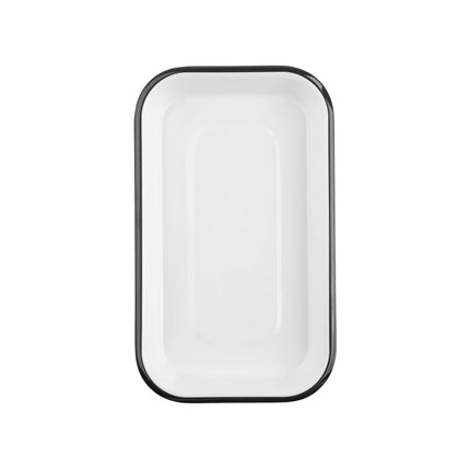 Khay Nướng Chữ Nhật Cỡ 1/8 Tablecraft 11671, Nhựa Melamine, Màu Trắng