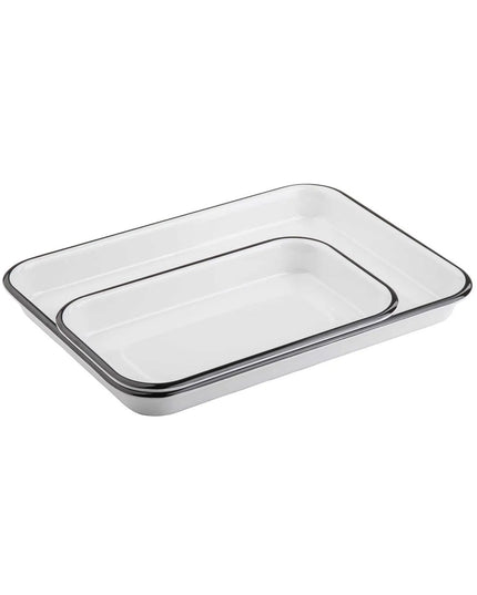 Khay Nướng Chữ Nhật Cỡ 1/8 Tablecraft 11671, Nhựa Melamine, Màu Trắng