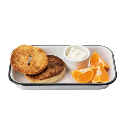 Khay Nướng Chữ Nhật Cỡ 1/8 Tablecraft 11671, Nhựa Melamine, Màu Trắng