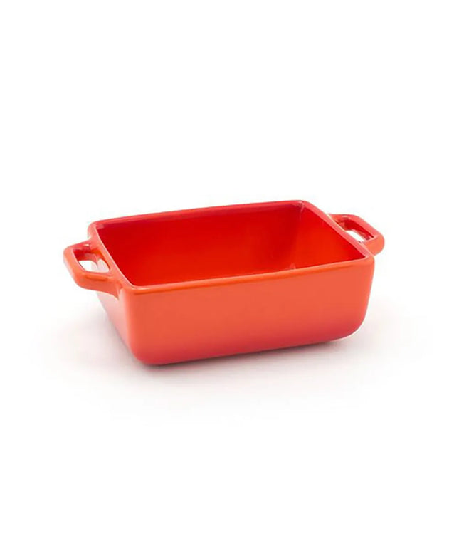 Khay Nướng Chữ Nhật Kiln® Front Of The House DBO137ORC23 473 ml - Sứ, Blood Orange (Kèm Nắp)