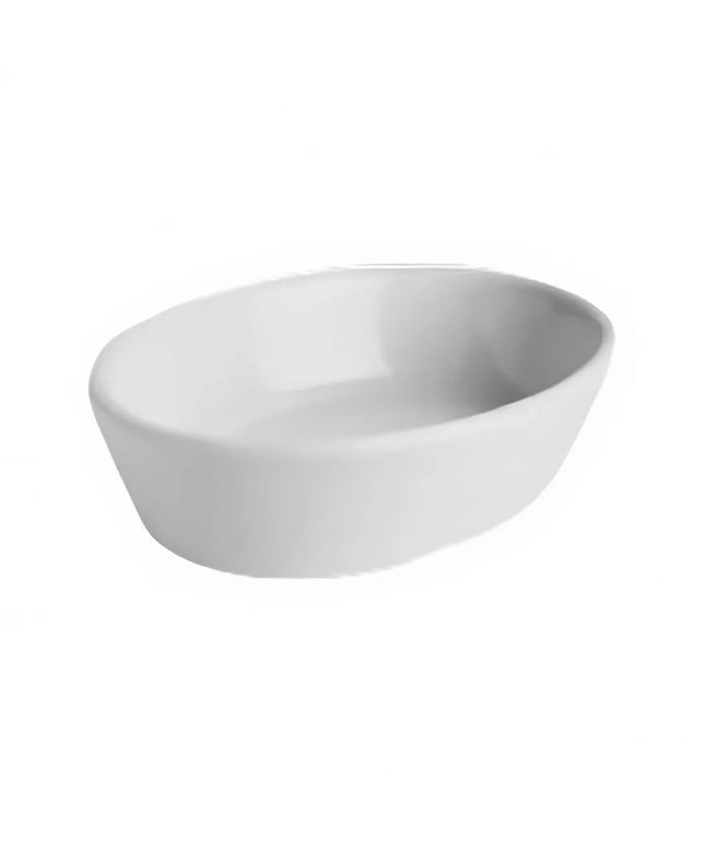 Khay Nướng Fort Pitt Bầu Dục Hall China HL5720AWHA 415 ml Sứ Trắng