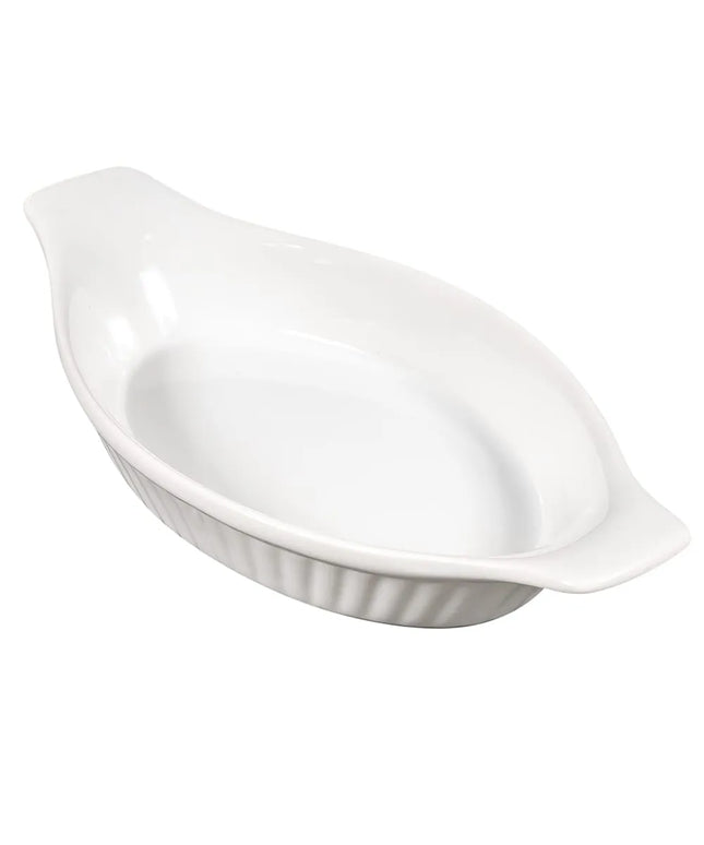 Khay Nướng Lasagna Oval Browne 564011 Sứ Trắng 240 ml