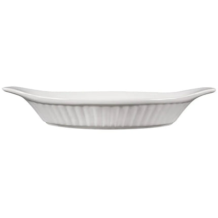Khay Nướng Lasagna Oval Browne 564011 Sứ Trắng 240 ml