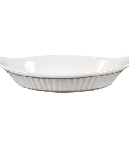 Khay Nướng Lasagna Oval Browne 564011 Sứ Trắng 240 ml