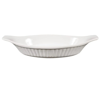 Khay Nướng Lasagna Oval Browne 564011 Sứ Trắng 240 ml