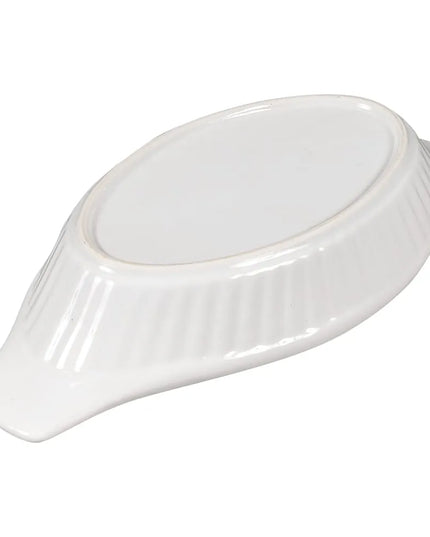 Khay Nướng Lasagna Oval Browne 564011 Sứ Trắng 240 ml