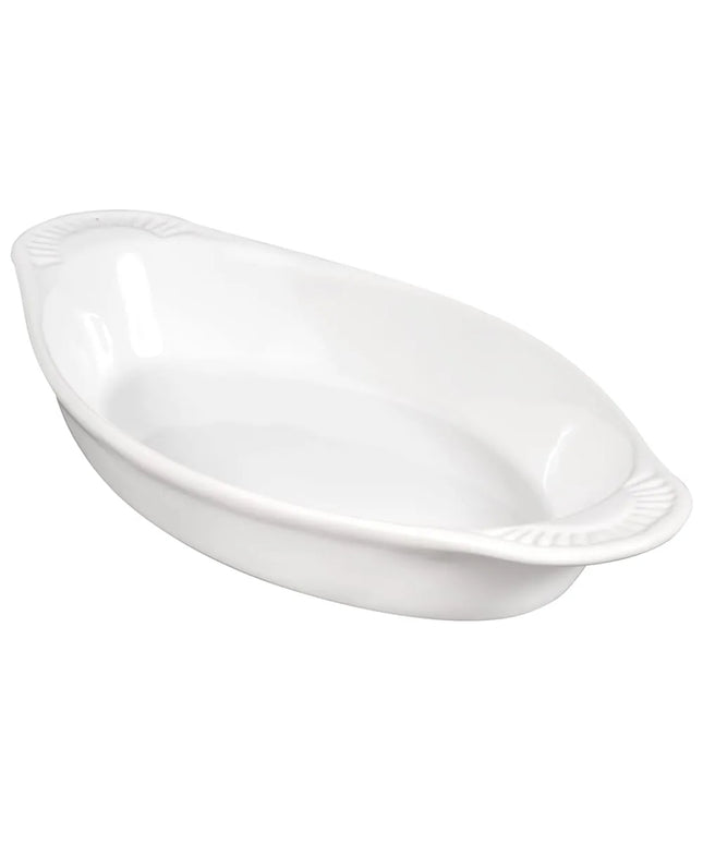 Khay Nướng Lasagna Oval Browne 564015W Sứ Trắng 480 ml