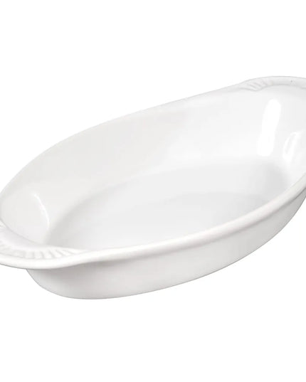 Khay Nướng Lasagna Oval Browne 564015W Sứ Trắng 480 ml