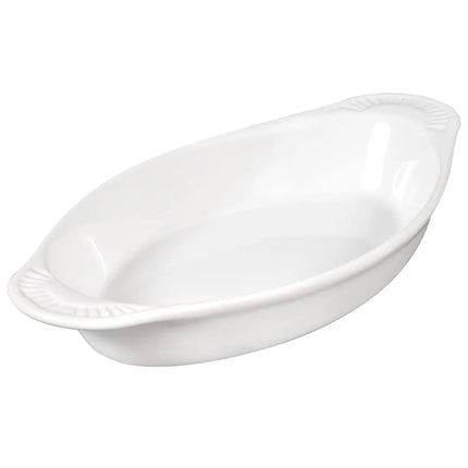 Khay Nướng Lasagna Oval Browne 564015W Sứ Trắng 480 ml
