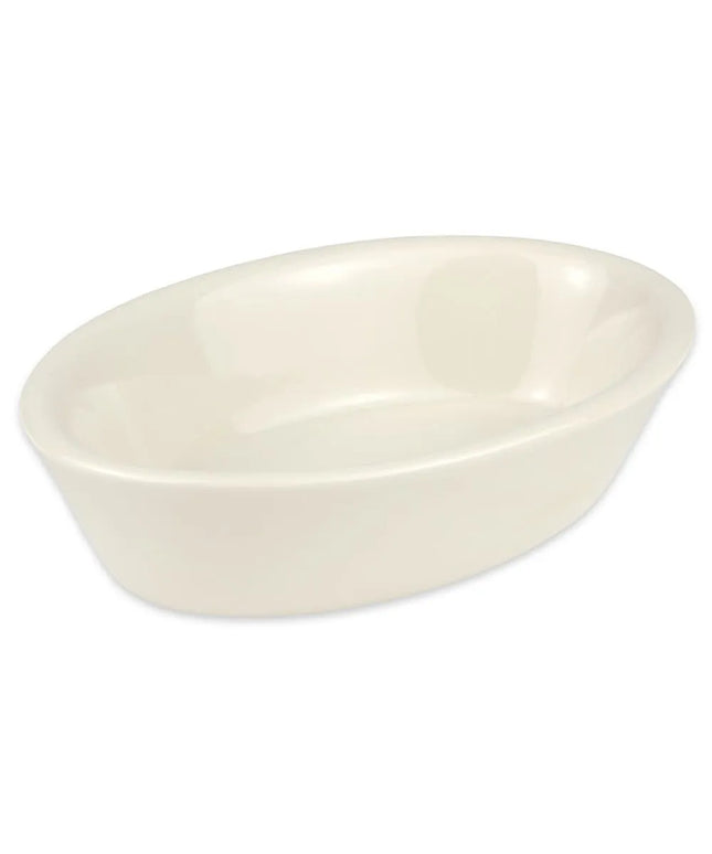 Khay Nướng Oval Hall China 5500AWHA Sứ Trắng 270 ml