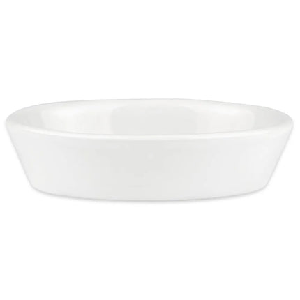 Khay Nướng Oval Hall China 5700ABWA 177 ml Sứ Trắng Sáng