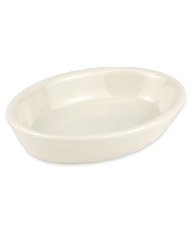 Khay Nướng Oval Hall China 7010AWHA 207 ml Sứ Trắng