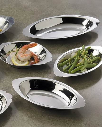 Khay Nướng Rarebit American Metalcraft AO080 Hình Oval 237 ml - Inox