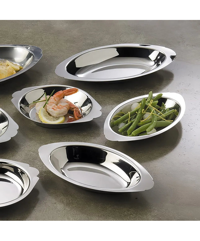 Khay Nướng Rarebit American Metalcraft AO080 Hình Oval 237 ml - Inox