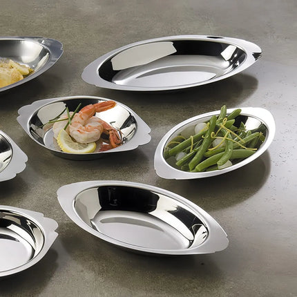 Khay Nướng Rarebit American Metalcraft AO080 Hình Oval 237 ml - Inox