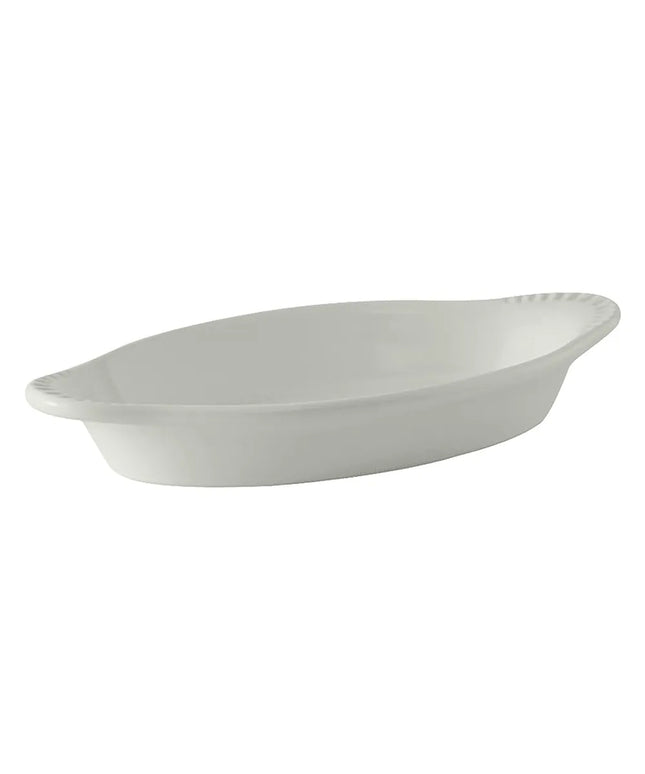 Khay Nướng Welsh Rarebit Tuxton BWN-150 Hình Oval 503 ml - Gốm Trắng