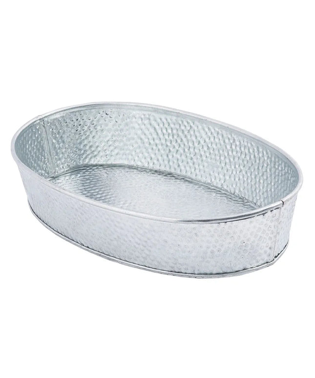 Khay Oval Bữa Ăn Tablecraft GP96 24.1 x 15.2 cm, Thép Mạ Kẽm