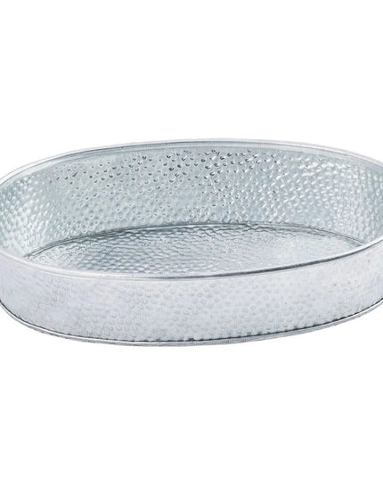 Khay Oval Bữa Ăn Tablecraft GP96 24.1 x 15.2 cm, Thép Mạ Kẽm