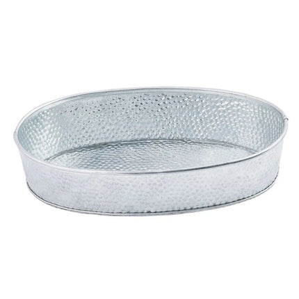 Khay Oval Bữa Ăn Tablecraft GP96 24.1 x 15.2 cm, Thép Mạ Kẽm