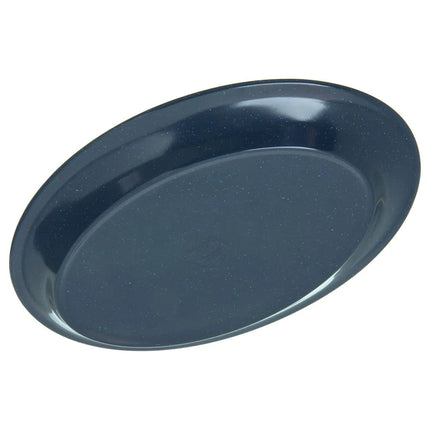 Khay Oval Melamine Dallas Ware Carlisle 4356035 30.5 cm x 21.6 cm, Cafe Blue