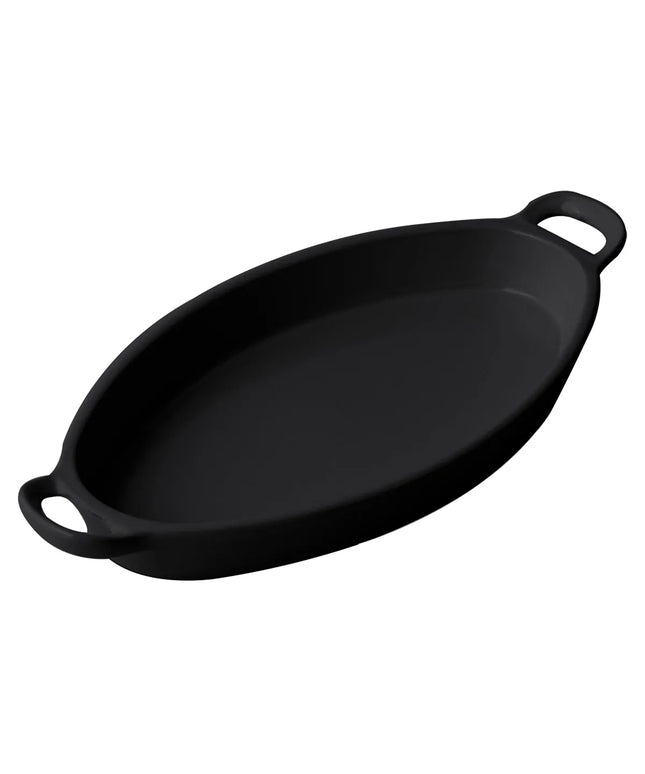 Khay Phục Vụ Cá Oval Bon Chef 5002S 710 ml Nhôm Đen