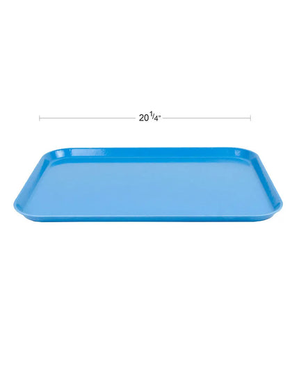 Khay Phục Vụ Cambro 1520CL142 Sợi Thủy Tinh Camlite® 51.4 x 38.1 cm Xanh Dương