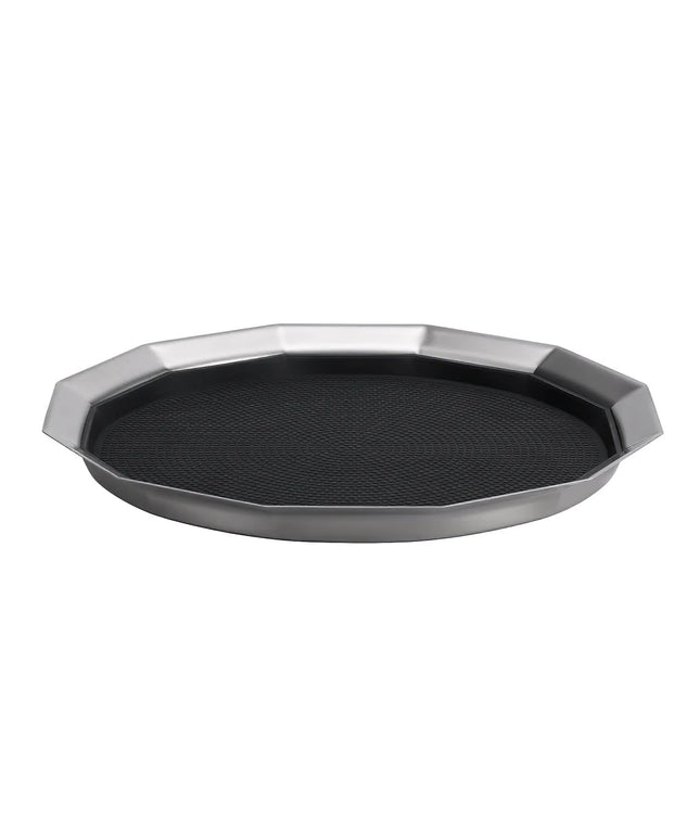 Khay Phục Vụ Chống Trượt Service Ideas TRPN1412RIBS 35.6 cm, Đế Cao Su Tháo Rời, Inox