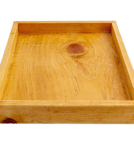 Khay Phục Vụ Chữ Nhật Cal-Mil 1367-10-99 Gỗ Tái Chế 30.5 x 23.5 cm