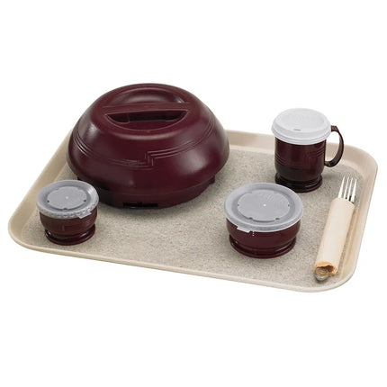Khay Phục Vụ Chữ Nhật Cambro 1418VC380 Versa Camtray 35.6 x 45.7 cm - Fiberglass, Màu Ivory/Sahara