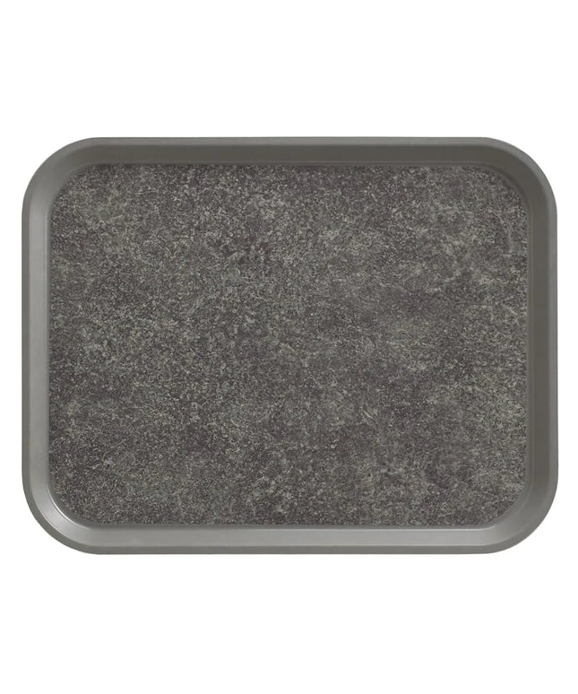 Khay Phục Vụ Chữ Nhật Cambro 1418VC381 Versa Camtray 35.6 x 45.7 cm - Fiberglass, Màu Pearl Gray/Titan