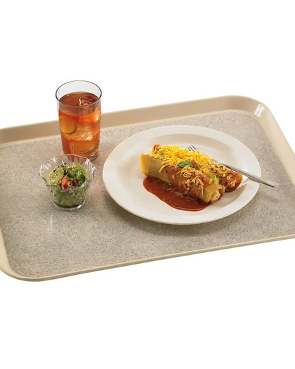 Khay Phục Vụ Chữ Nhật Cambro 1520VC380 Versa Camtray 38.1 x 50.8 cm - Fiberglass, Màu Ivory/Sahara