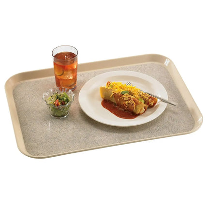 Khay Phục Vụ Chữ Nhật Cambro 1520VC380 Versa Camtray 38.1 x 50.8 cm - Fiberglass, Màu Ivory/Sahara