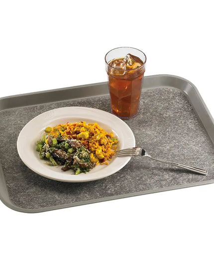 Khay Phục Vụ Chữ Nhật Cambro 1520VC381 Versa Camtray 38.1 x 50.8 cm - Fiberglass, Màu Pearl Gray/Titan