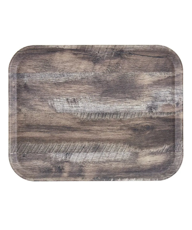 Khay Phục Vụ Chữ Nhật Camtray Cambro 1520DC825 38.1 x 50.8 cm, Fiberglass, Màu Dark Oak