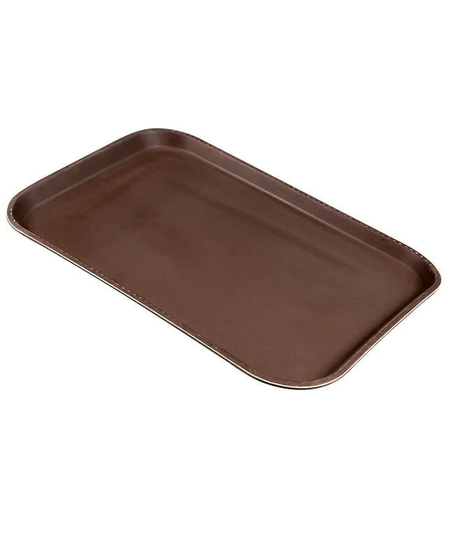Khay Phục Vụ Chữ Nhật Camtread Cambro 1418CT138 35.6x45.7 cm, Sợi Thủy Tinh, Màu Tavern Tan