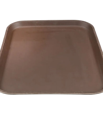 Khay Phục Vụ Chữ Nhật Camtread Cambro 1418CT138 35.6x45.7 cm, Sợi Thủy Tinh, Màu Tavern Tan