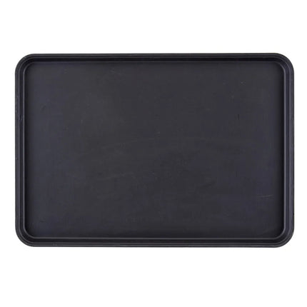 Khay Phục Vụ Chữ Nhật Camtread Cambro 1826CT110 - 45.2x65.2 cm, Fiberglass, Màu Black Satin