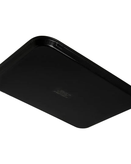 Khay Phục Vụ Chữ Nhật Carlisle 2216GR2Q004 Griptite 2 55.9x40.6 cm Fiberglass Đen